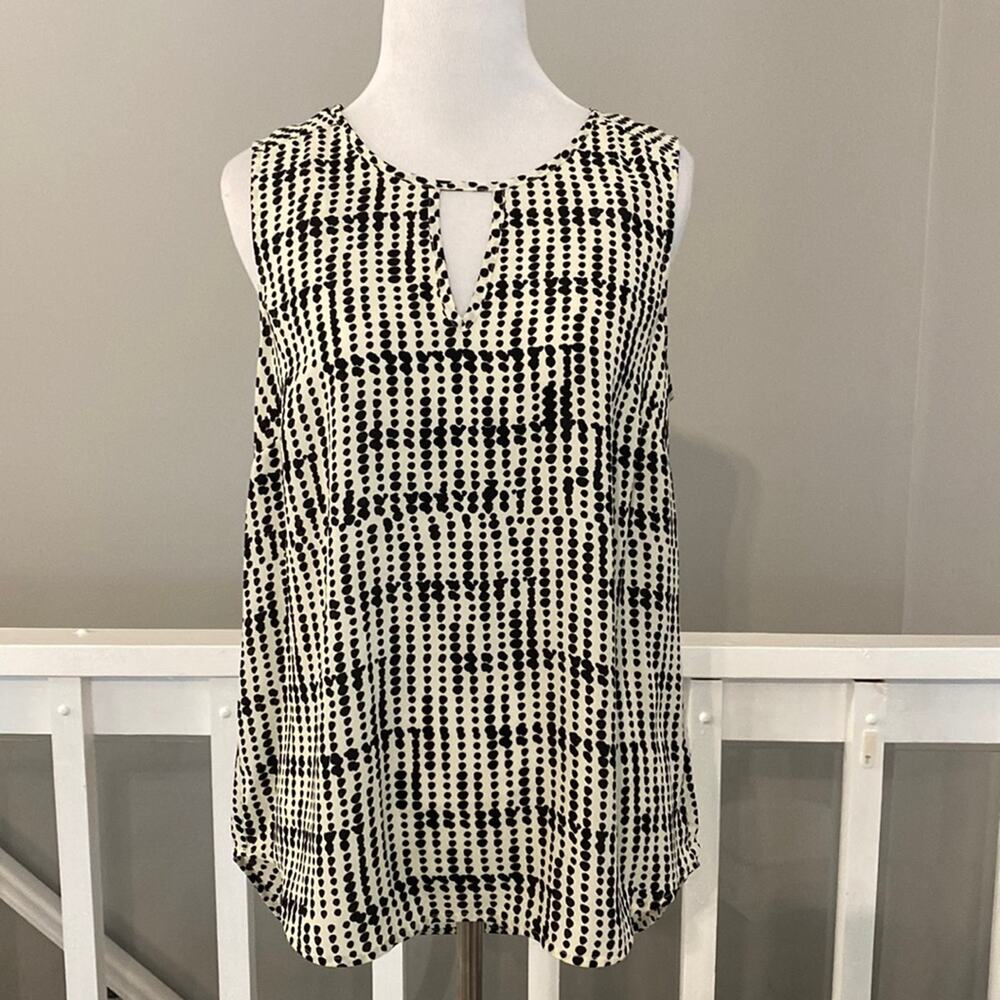NWOT Stitch Fix Serein High Low Keyhole Neck Blouse Size Small